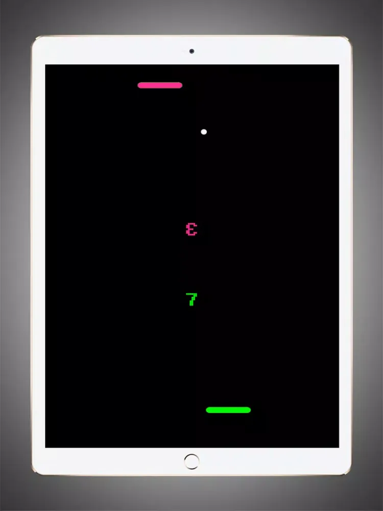 Pong: The classic pong game! iPad  スクリーンショット