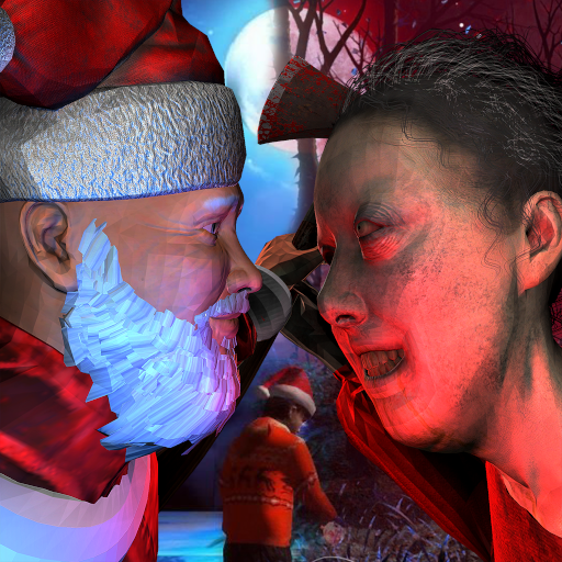 Scary Santa Haunted House Game