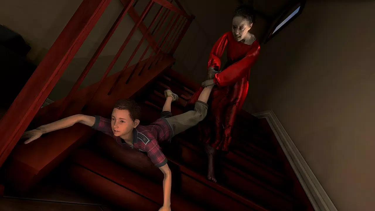 Captures d'écran de Scary Santa Haunted House Game