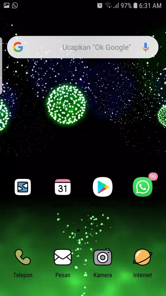 Fireworks New Year 2020 Live Wallpaper スクリーンショット