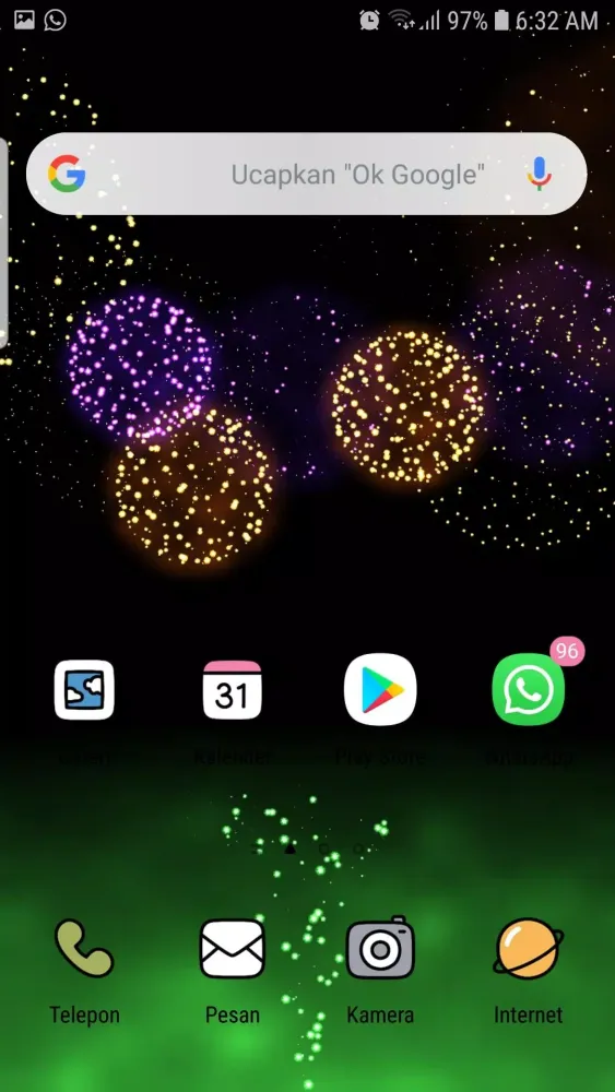 Fireworks New Year 2020 Live Wallpaper スクリーンショット