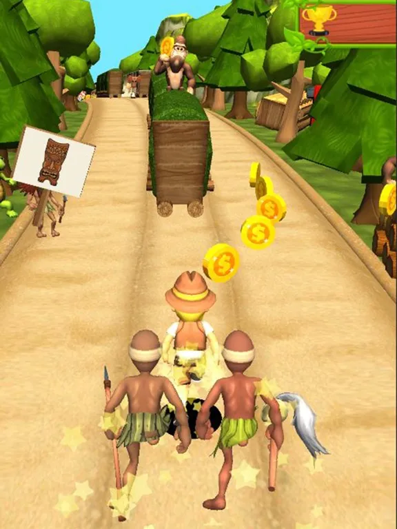 Subway Shaman Jungle - Run Race iPad  Ekran Görüntüleri