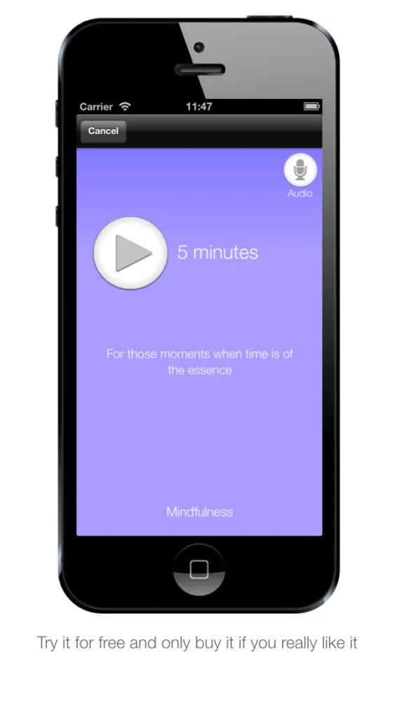 Captures d'écran de Relaxation App - Guided relaxation techniques using mindfulness and meditation