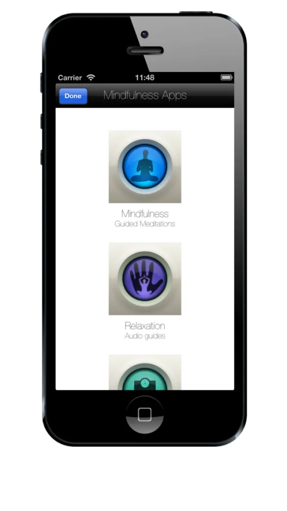 Captures d'écran de Relaxation App - Guided relaxation techniques using mindfulness and meditation