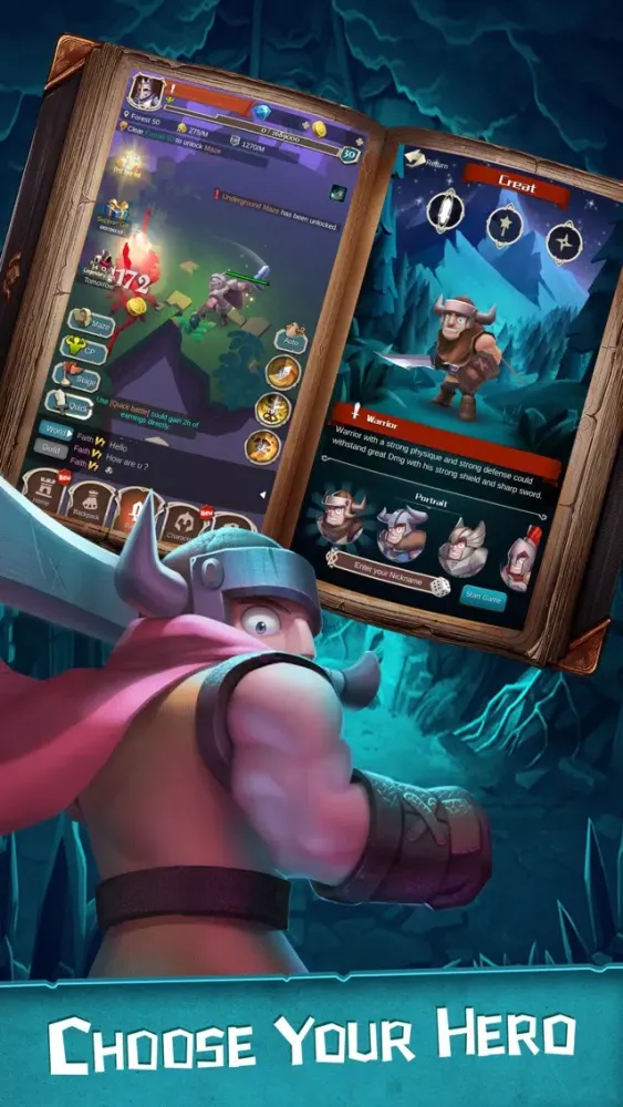 Capturas de pantalla de Hero Dash:Idle RPG