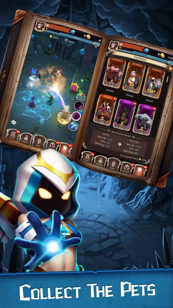 Capturas de pantalla de Hero Dash:Idle RPG