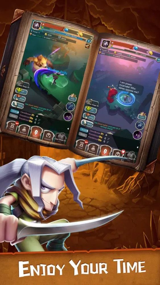 Capturas de pantalla de Hero Dash:Idle RPG