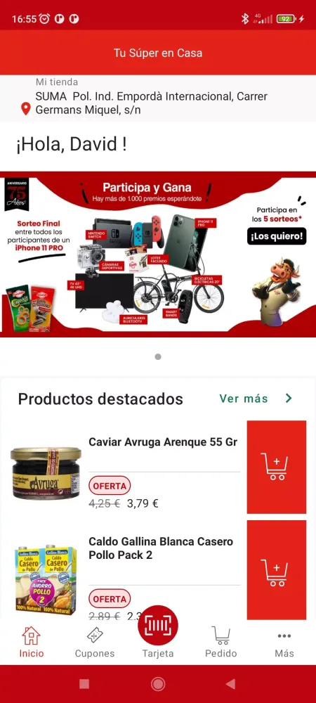 SUMA Supermercados スクリーンショット