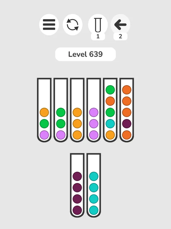 Ball Sort Zen iPad  Ekran Görüntüleri