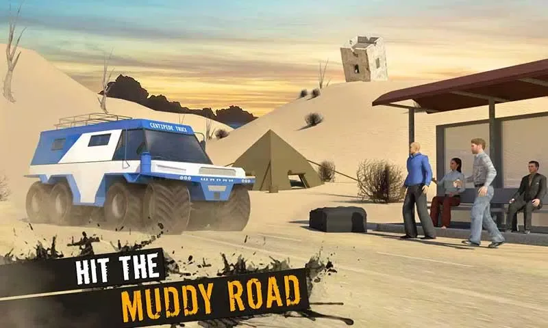 Captures d'écran de Offroad Mud-Runner Truck Simulator: Spin Tires