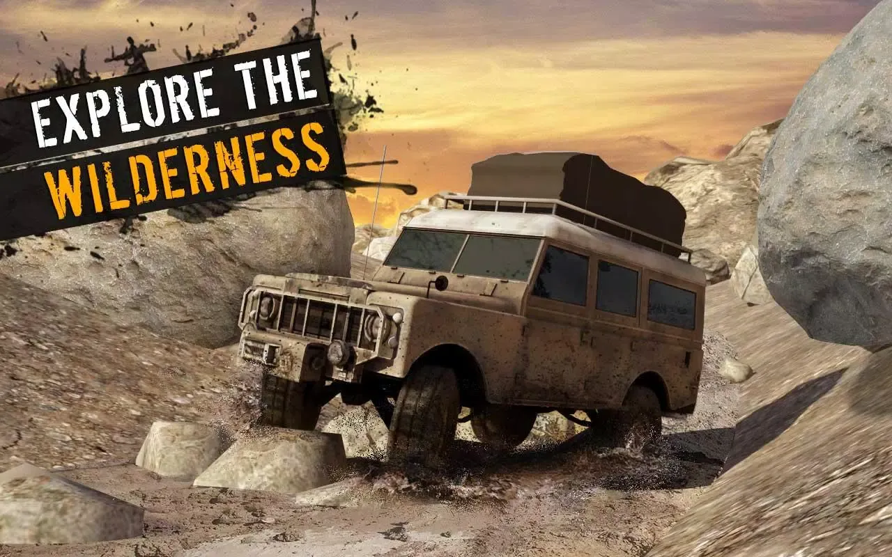 Captures d'écran de Offroad Mud-Runner Truck Simulator: Spin Tires