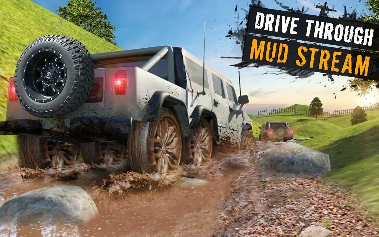 Captures d'écran de Offroad Mud-Runner Truck Simulator: Spin Tires