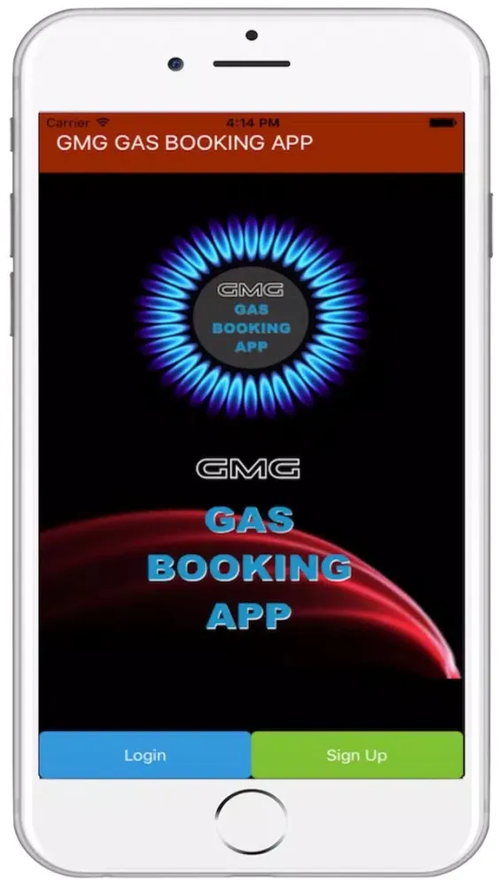 GMG GAS BOOKING APP Screenshots