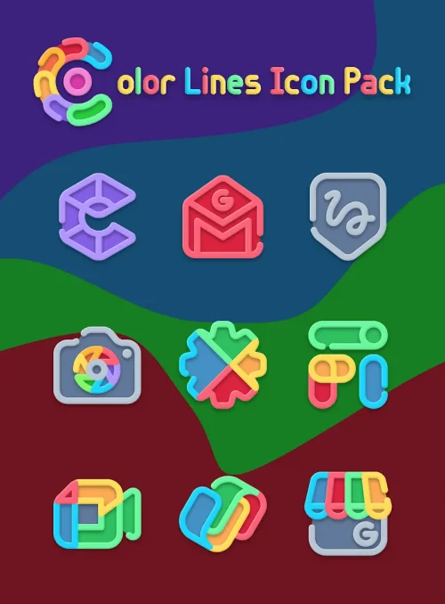 Color Line - Vibrant Icon Pack-screenshot-2
