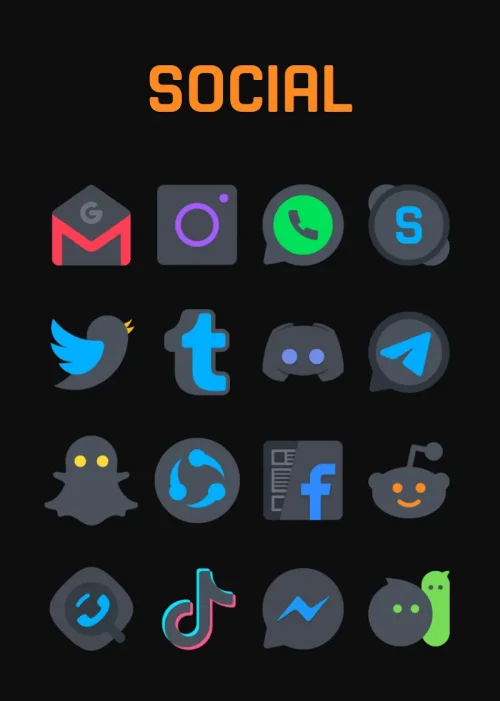Asphalt - Dark Icon Pack-screenshot-5