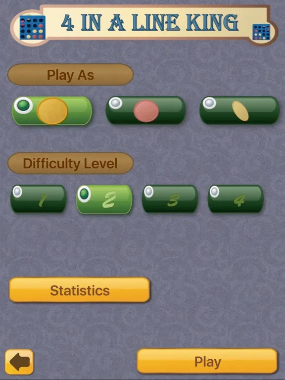 Zrzuty ekranu 4 in a line king iPad 