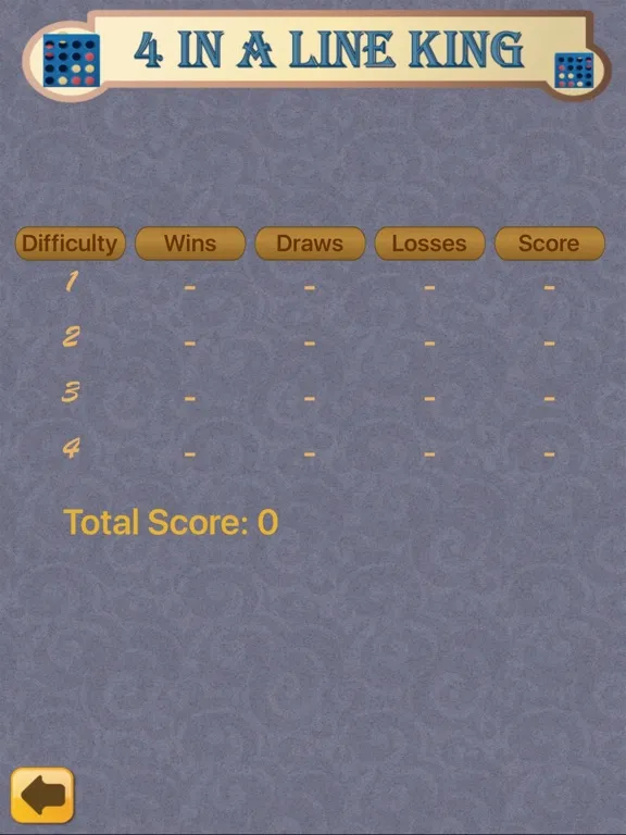 Zrzuty ekranu 4 in a line king iPad 