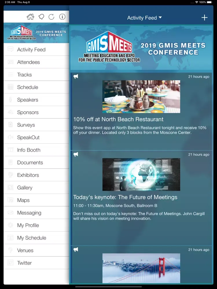 Screenshot di GMIS Intl iPad 
