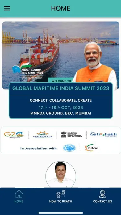 Captures d'écran de Maritime India Summit