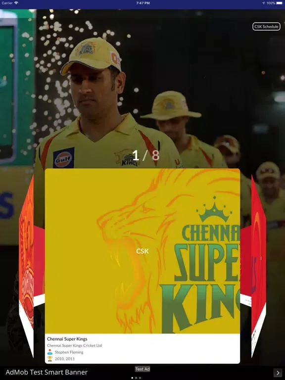Screenshot di IPL 2k19 iPad 