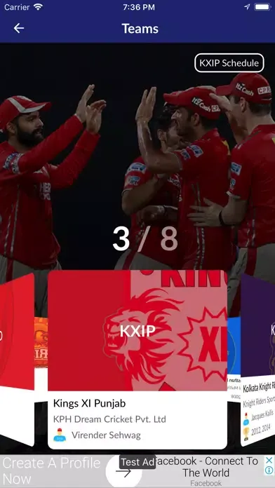 Screenshot di IPL 2k19