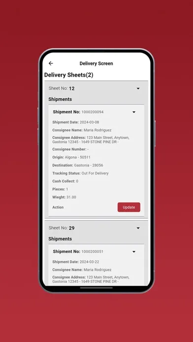تصاویر GMJ Logistics Tracker