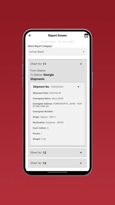 تصاویر GMJ Logistics Tracker