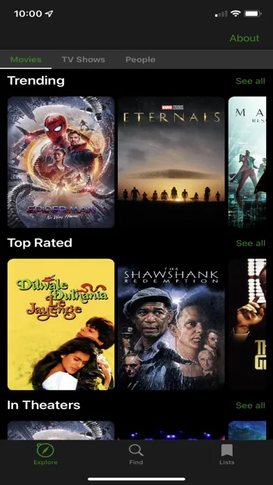 Скриншоты Nexus Movies & TV