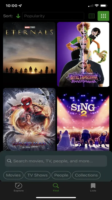 Скриншоты Nexus Movies & TV