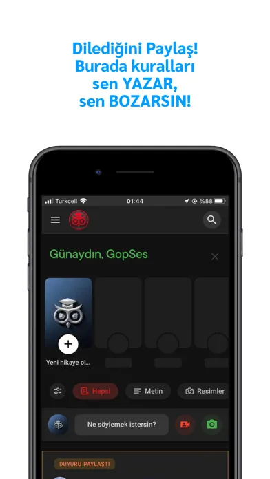 GopSes - Sanal Kampüs Ekran Görüntüleri
