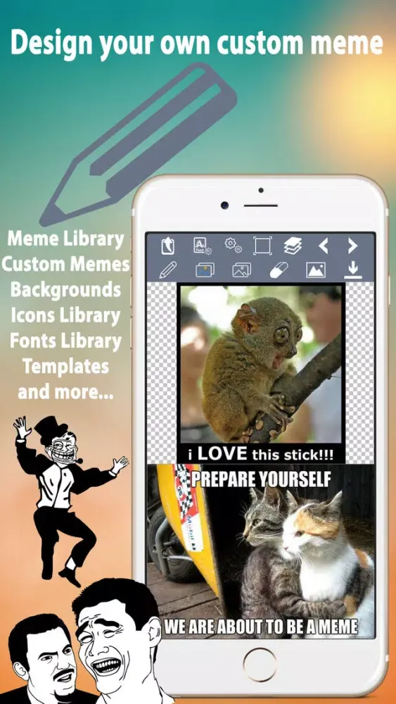 Meme Designer - Custom Memes 스크린샷