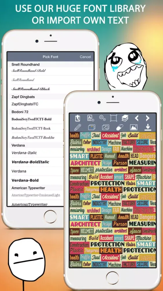 Meme Designer - Custom Memes 스크린샷