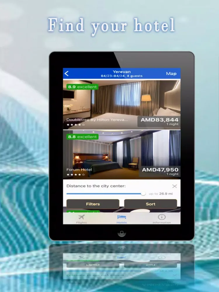 Travel and Hotel Adviser iPad  Ekran Görüntüleri