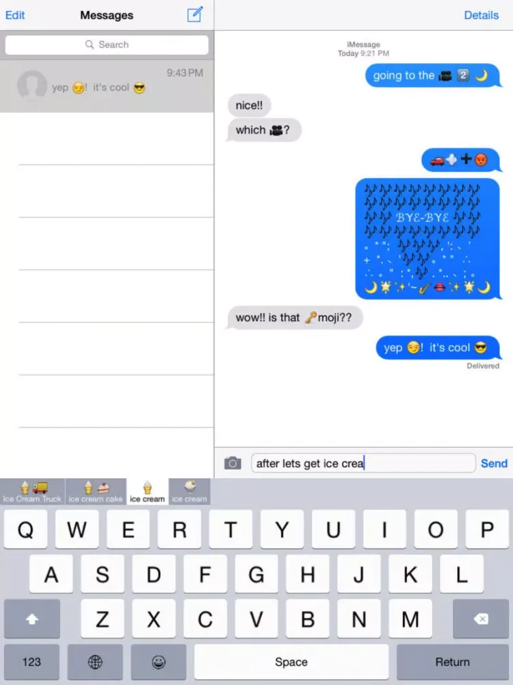 صور Keymoji Premium Emoji Keyboard iPad 