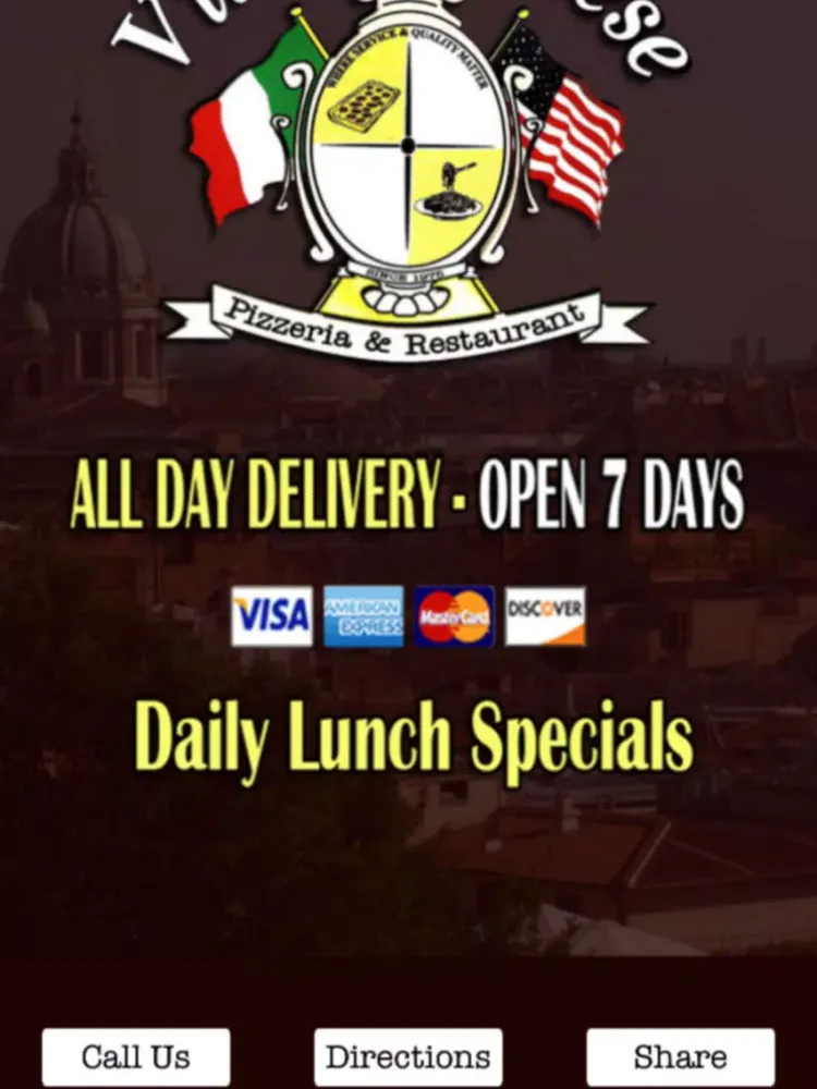 Villa Borghese Pizzeria iPad  Ekran Görüntüleri