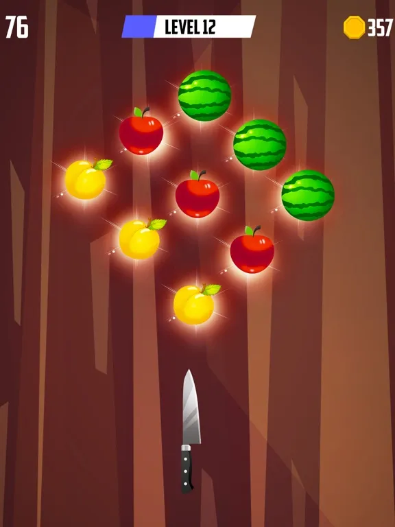 Ảnh chụp màn hình của Fruit Hit Slicer iPad 