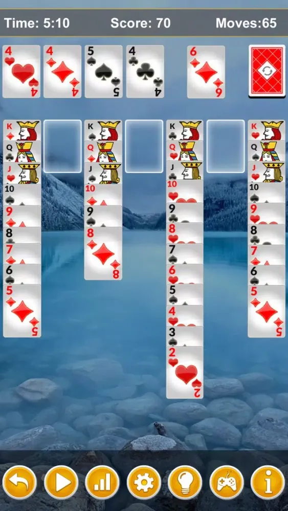 Ảnh chụp màn hình của Ace Spider Solitaire Classic