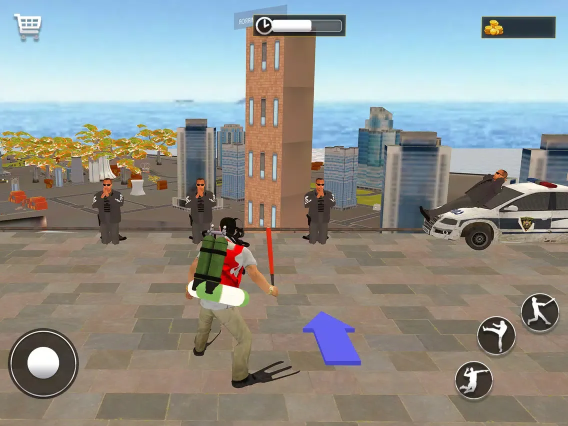 Ragdoll Fall Action Stunts iPad 應用截圖