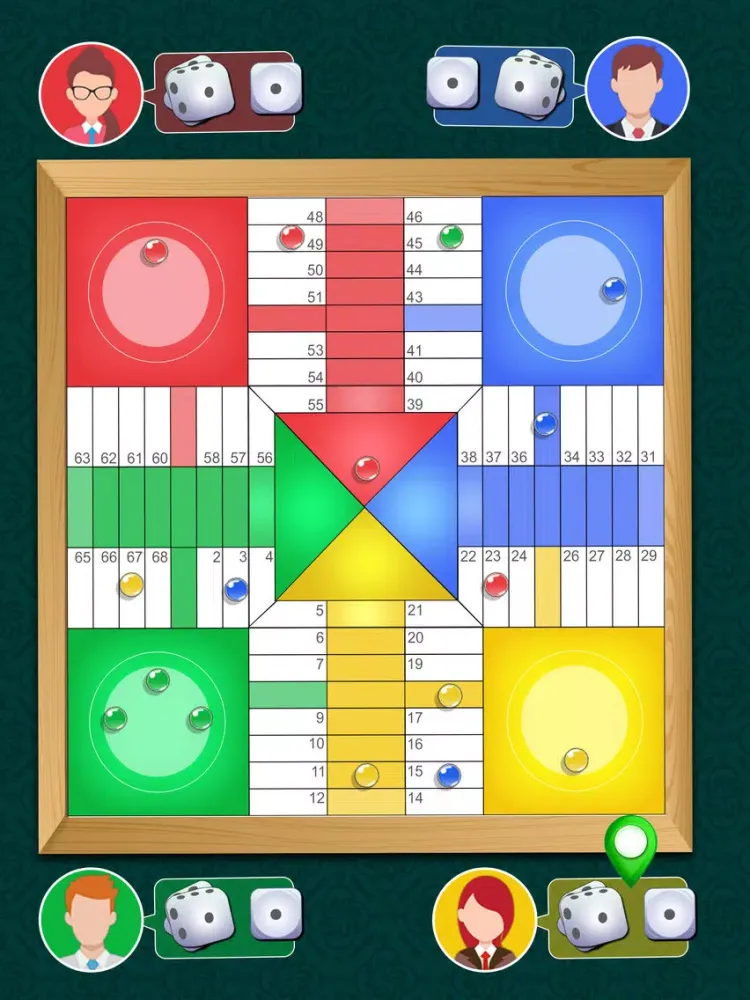 Parcheesi Star Board iPad  스크린샷