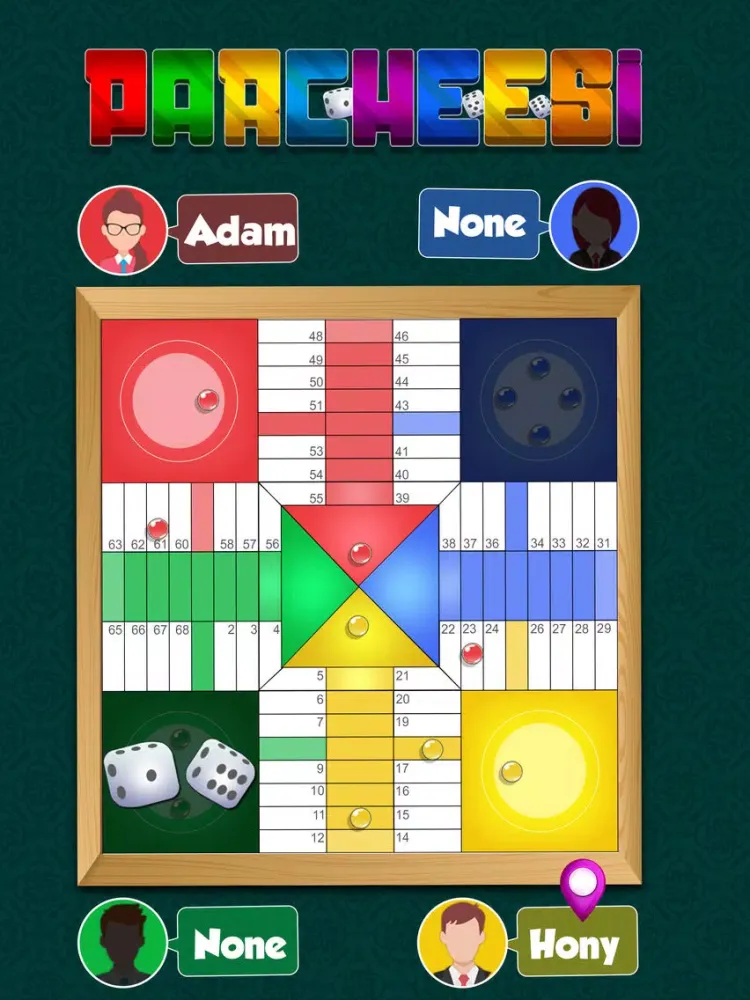 Parcheesi Star Board iPad  스크린샷