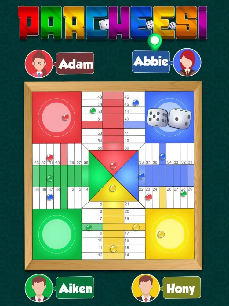 Parcheesi Star Board iPad  스크린샷