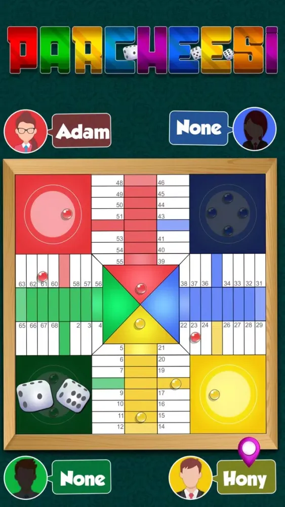Parcheesi Star Board 스크린샷