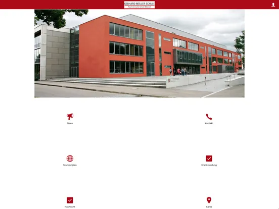 Gebhard-Müller-Schule iPad  スクリーンショット
