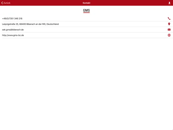 Gebhard-Müller-Schule iPad  スクリーンショット