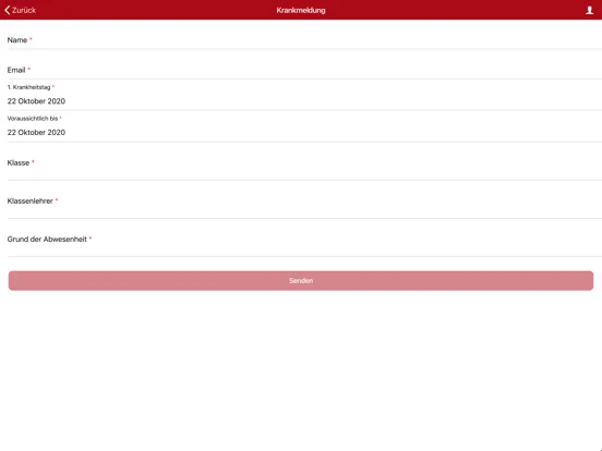 Gebhard-Müller-Schule iPad  スクリーンショット