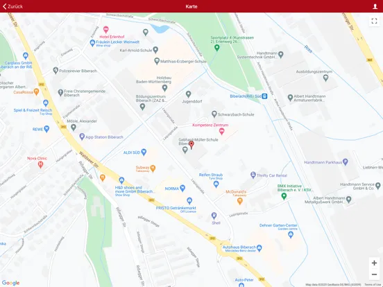 Gebhard-Müller-Schule iPad  スクリーンショット