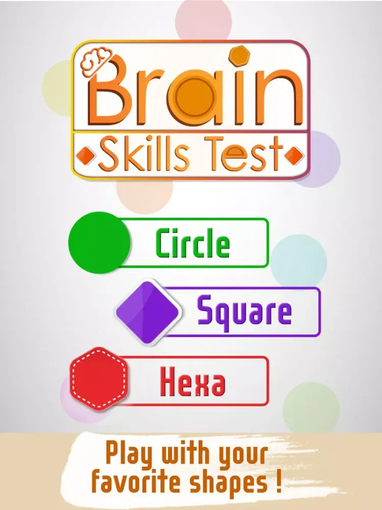 Brain Speed Test iPad 应用截图