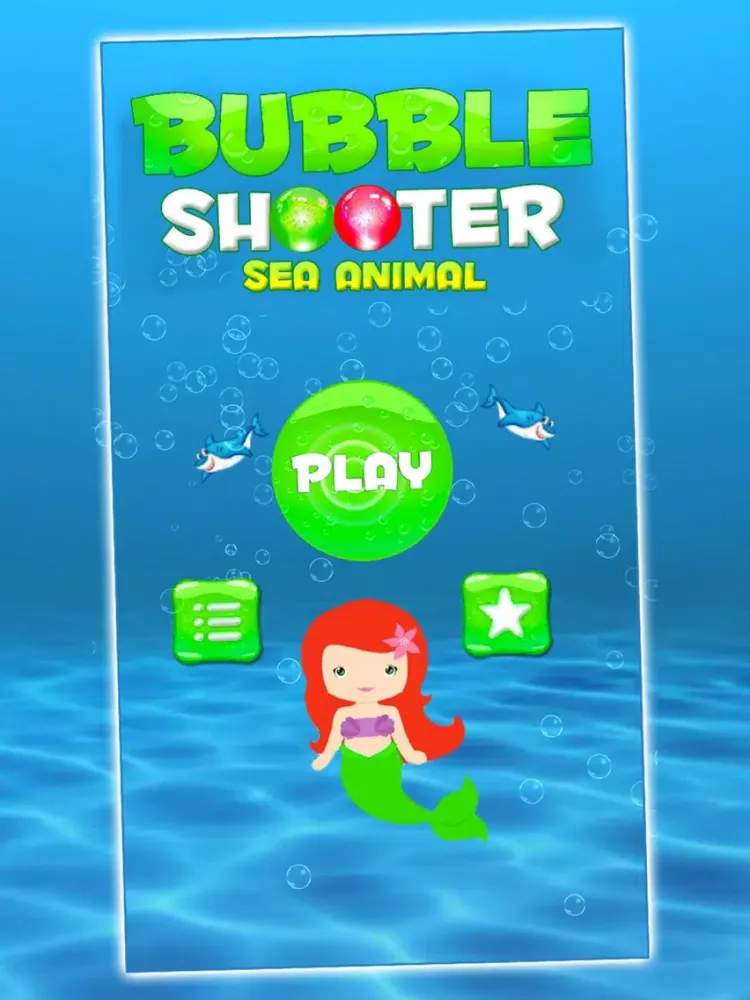 Capturas de tela do Bubble shooter Sea Animals iPad 