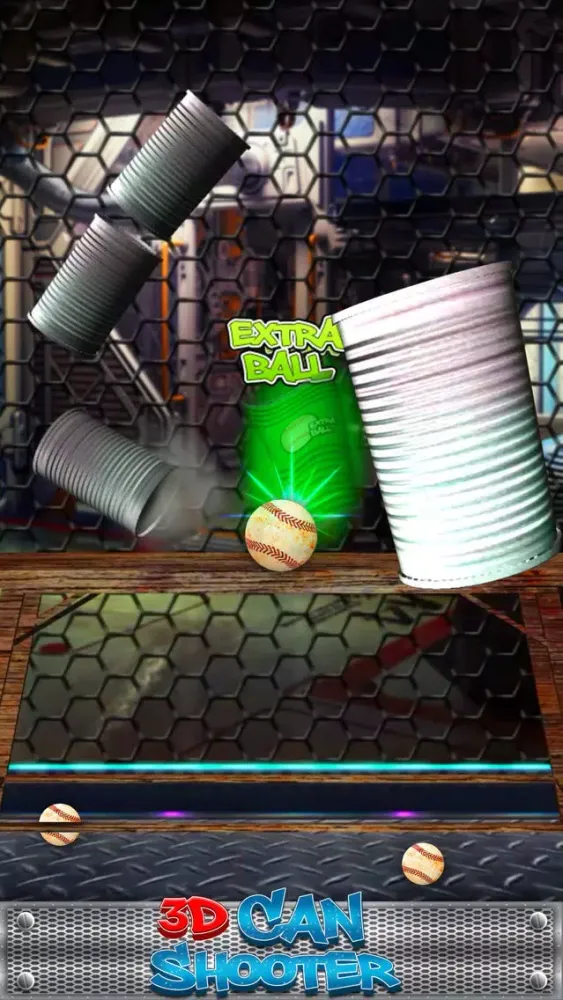 3D Can Knock Down Shooter应用截图