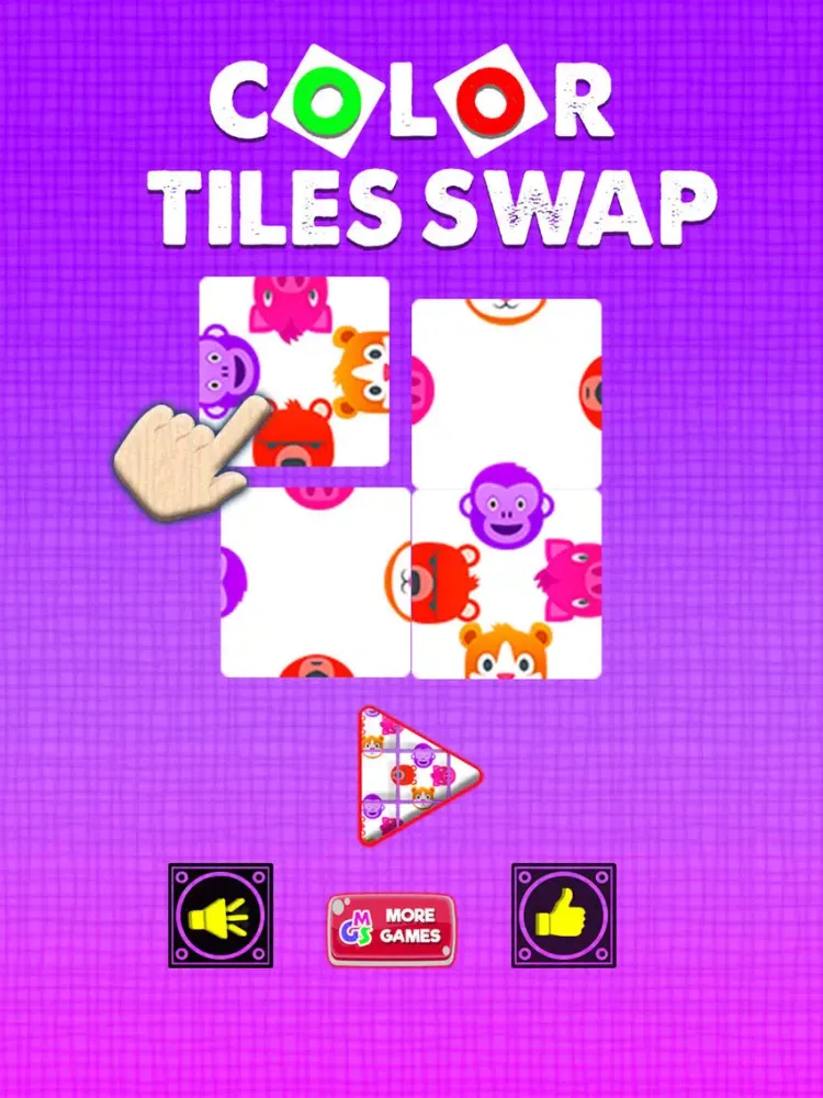 Color Tiles Swap iPad  스크린샷